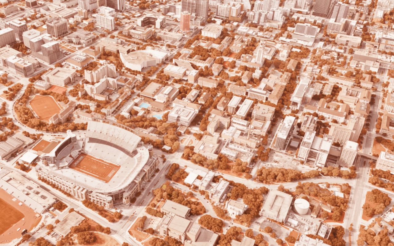 Arial view from Museum